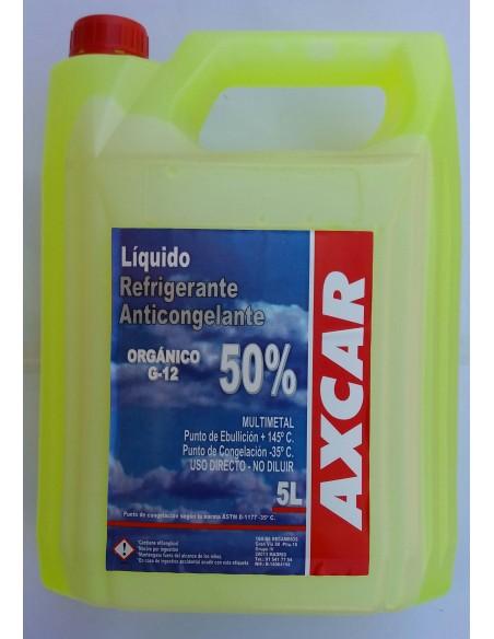 Refrigerante Anticongelante G12 Color Amarillo Refrigerante Anticongelante G12 Color Amarillo