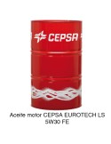 Aceite motor CEPSA EUROTECH LS 5W30 FE 208 Litros