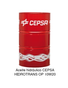 Aceite hidráulico CEPSA HIDROTRANS OP 10W20 208 Litros