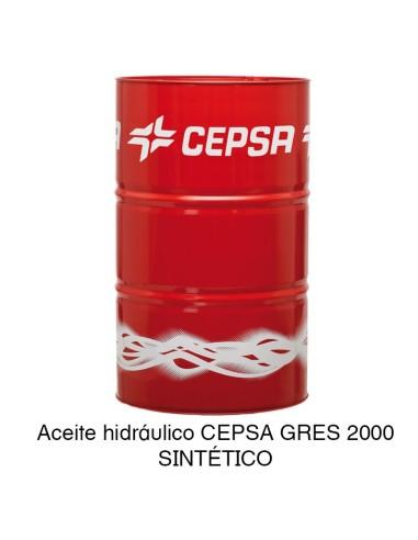 Aceite hidráulico CEPSA GRES 2000 SINTÉTICO 208 Litros