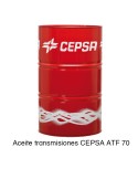 Aceite transmisiones CEPSA ATF 70 208 Litros