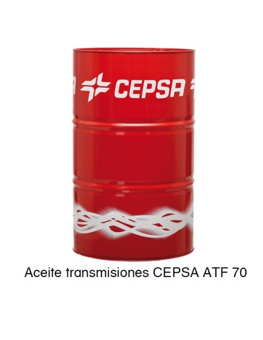 Aceite transmisiones CEPSA ATF 70 208 Litros