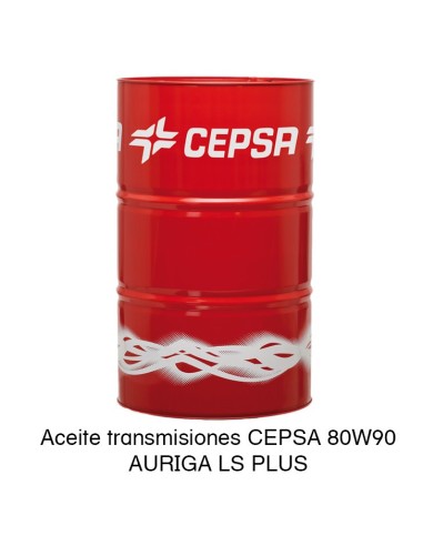 Aceite transmisiones CEPSA 80W90 AURIGA LS PLUS