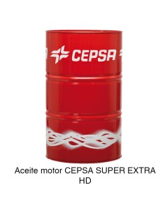 Aceite motor CEPSA SUPER EXTRA HD