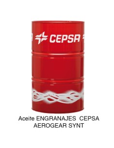Aceite ENGRANAJES CEPSA AEROGEAR SYNT 208 Litros