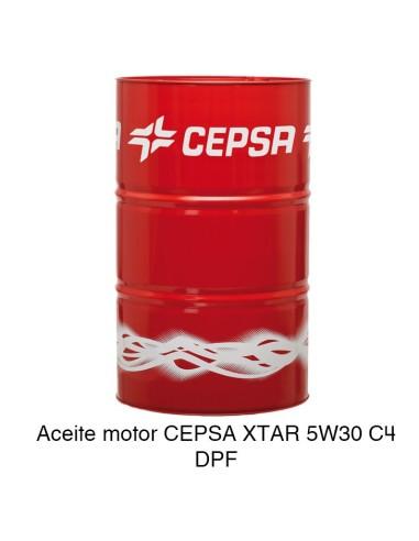 Aceite motor CEPSA XTAR 5W30 C4 DPF 208 Litros