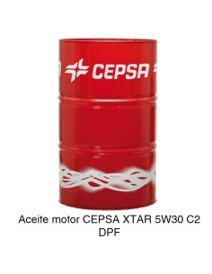 Aceite motor CEPSA XTAR 5W30 C2 DPF 208 Litros