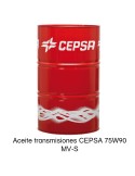 Aceite transmisiones CEPSA 75W90 MV-S 208 Litros