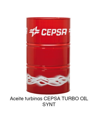 Aceite turbinas CEPSA TURBO OIL SYNT 208 Litros