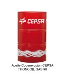 Aceite Cogeneración CEPSA TRONCOIL GAS 40 208 Litros