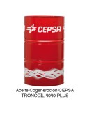 Aceite Cogeneración CEPSA TRONCOIL 4040 PLUS 208 Litros