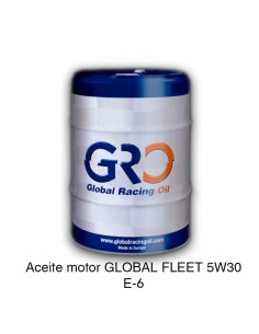 Aceite motor GLOBAL FLEET 5W30 E-6 208 Litros