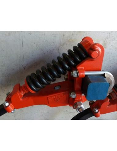 Amarre de Arado abrazado con 2 muelles