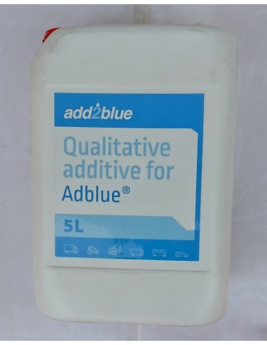 Aditivo anticristalización adblue 5L add2blue para aditivar 2000L de adblue