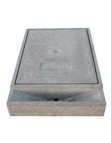 Bebedero de hormigón sin boya 85L para cotos de caza