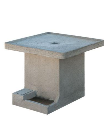 Bebedero de hormigón de 80L para cotos de caza - Envío en 24h
