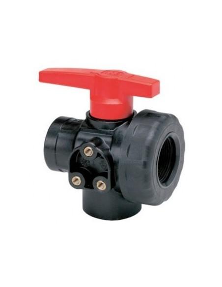 Válvula de 3 vías H-H