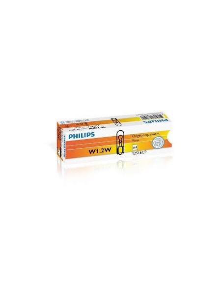 Bombilla Philips W1.2W 12V Bombilla Philips W1.2W 12V