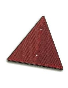 Catadióptrico Triangular Rojo