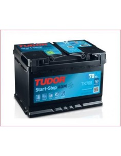 Batería START&STOP AGM TUDOR TK700