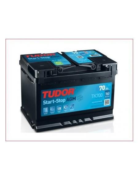 Batería START&STOP AGM TUDOR TK700 Batería START&STOP AGM TUDOR TK700