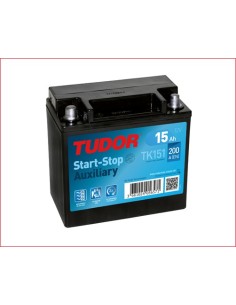 Batería auxiliar START&STOP TUDOR TK151